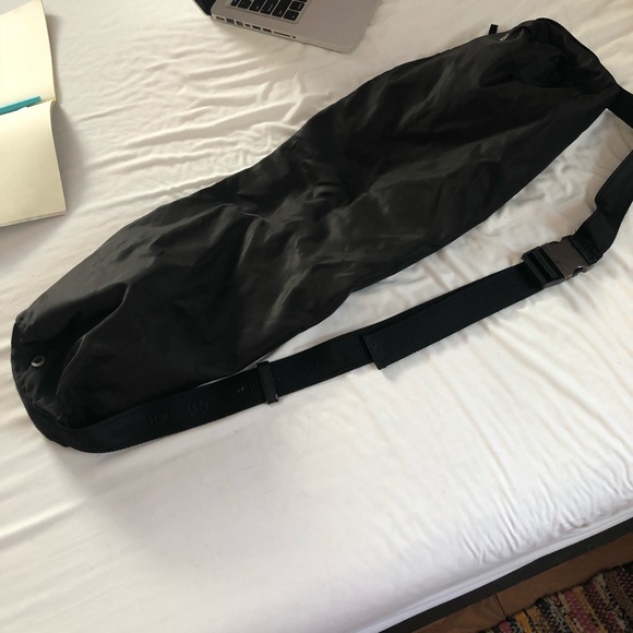 Lululemon Athletica Bags Lululemon Black Yoga Mat Bag Poshmark